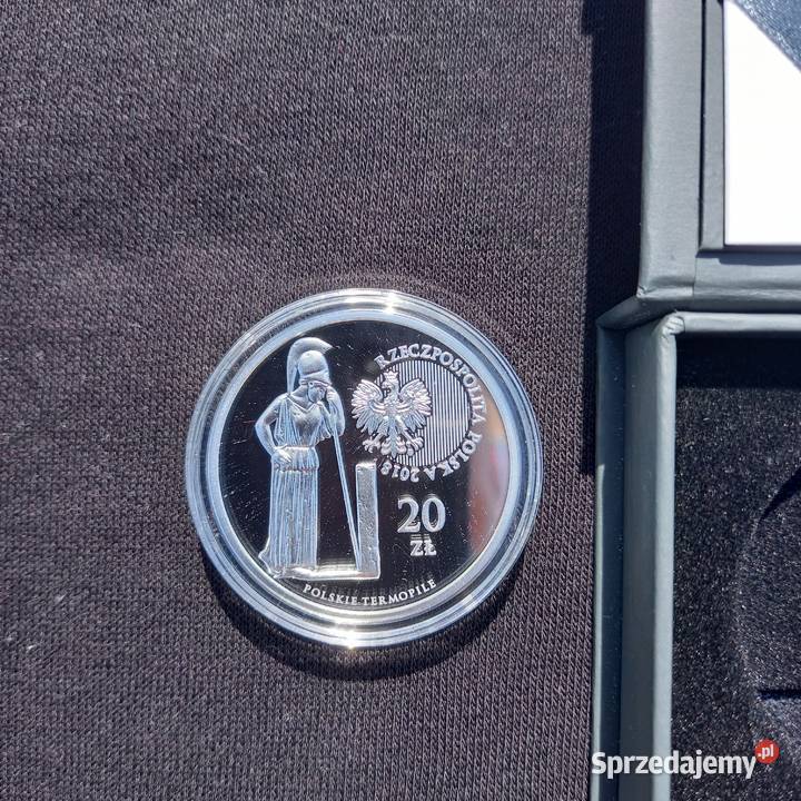 20 złotych 2018 Ag925 Hodów 1694 polskie Numizmatyka Zemborzyce Podleśne