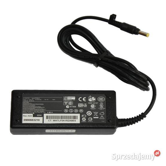 Nowy zasilacz Ładowarka 185V 35A 65W 48x17 HP Kobyla Góra