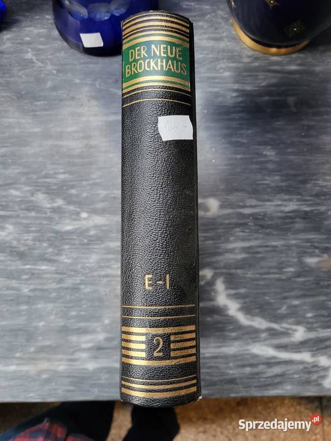 Stara encyklopedia Der Neue Brockhaus tom 2 z Rybnik