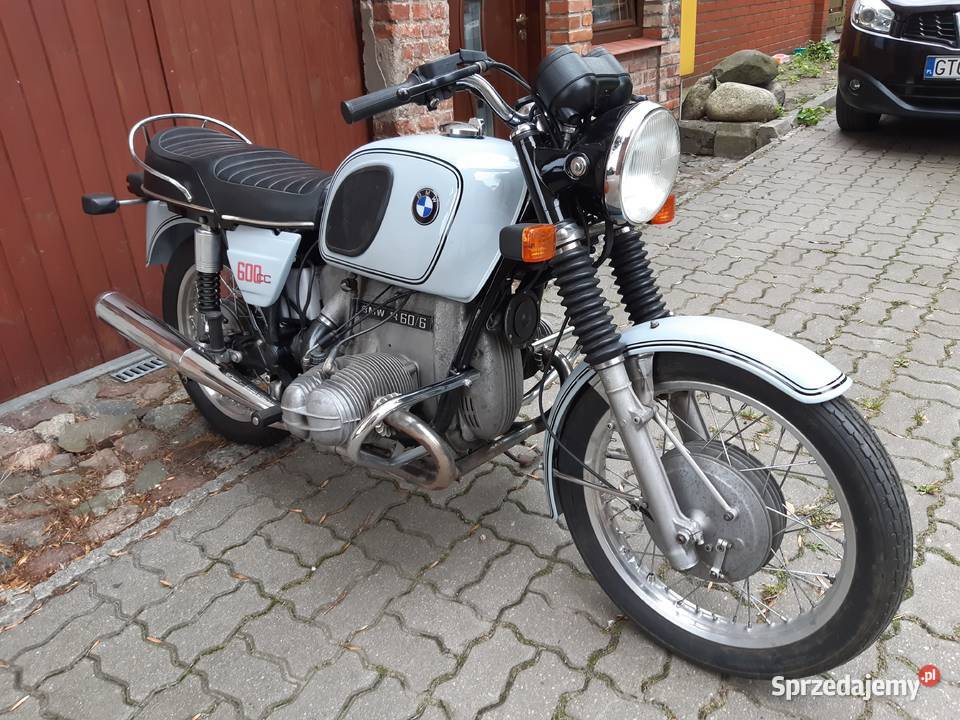 BMW R606 1975r zarejestrowany przegląd OC Pelplin