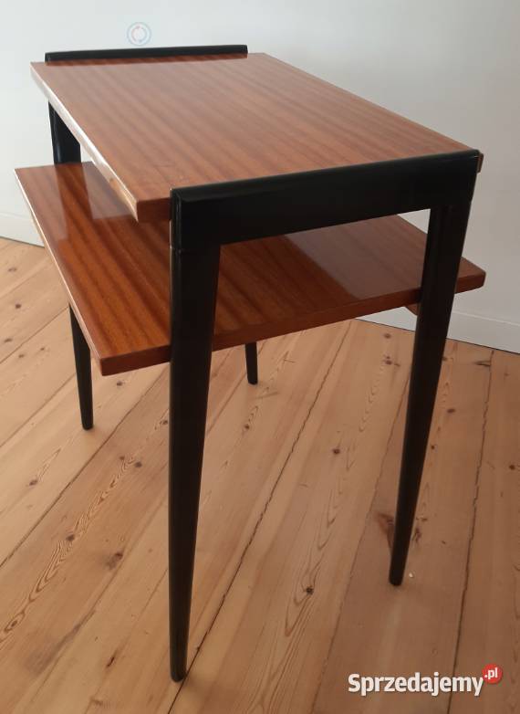 Stolik Szafka pod RTV Patyczak Vintage PRL 70cm Konsole Katowice