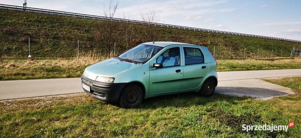 Fiat Punto 12 benzyna Rok produkcji 2002 Dębica