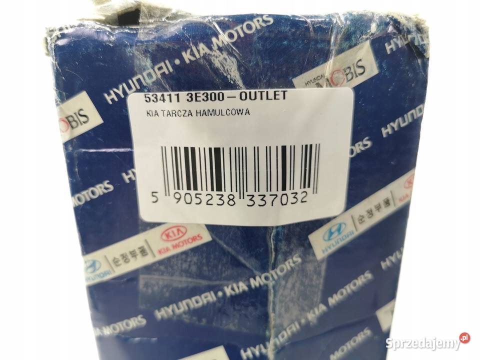 TARCZA HAMULCOWA TYŁ KIA SORENTO I 20022006 ORI