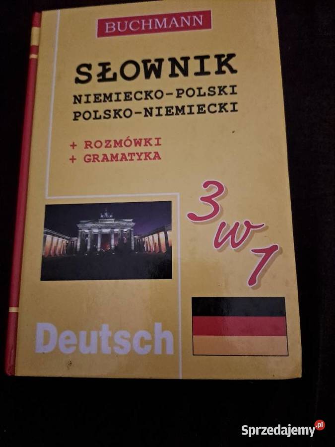 Słownik niemiecki Buchmann Książki do nauki języka obcego Wrocław