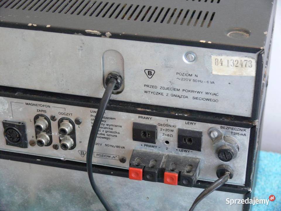 Wieża Unitra mini Vintage WYSYŁKA Wieże i miniwieże Jasło