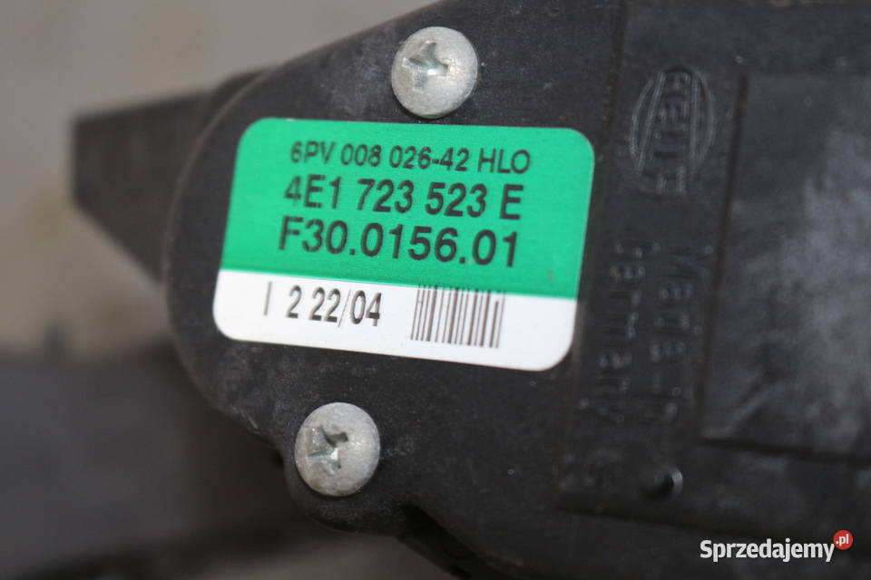 AUDI A8 D3 60 W12 POTENCJOMETR GAZU 4E1723523E osobowe Prochowice sprzedam