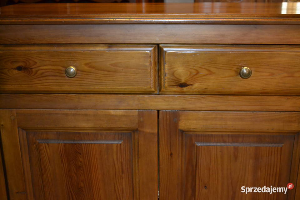 komoda bieliźniarka lite drewno sosna śląskie Będzin