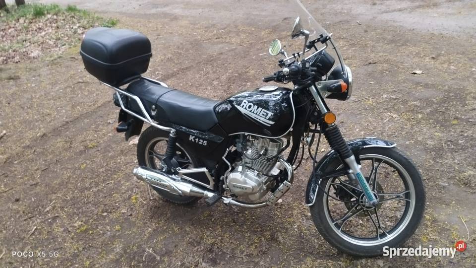Romet K 125 2015r 7200 mały przebieg turystyczny Bydgoszcz