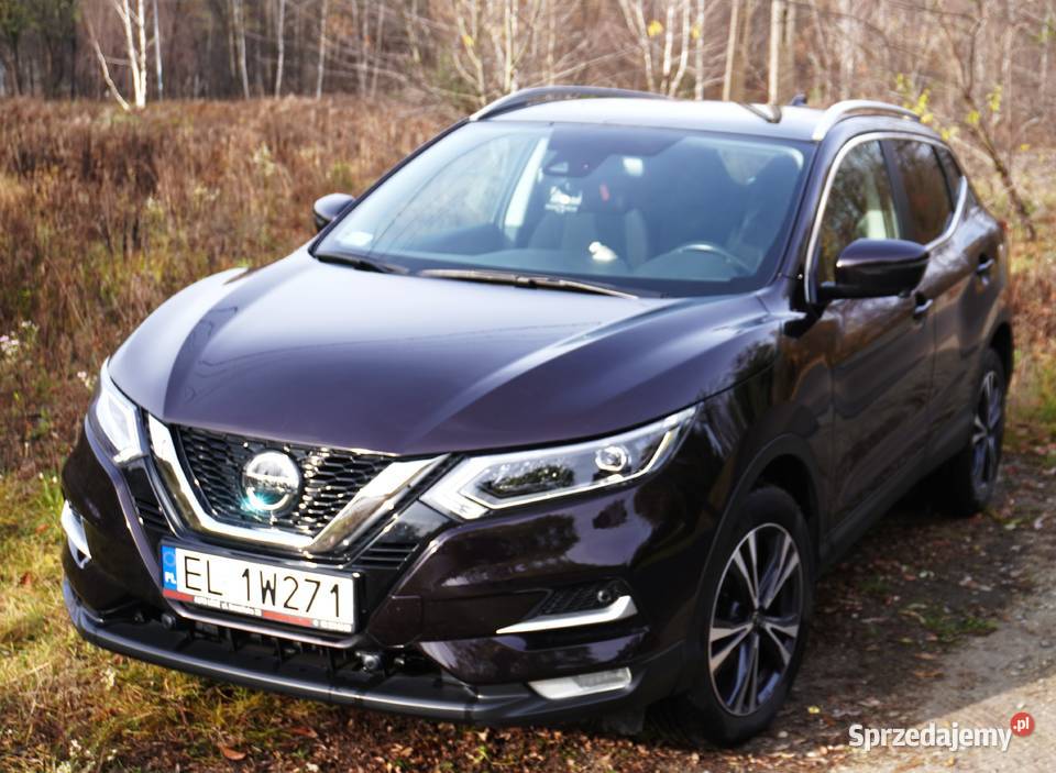 NISSAN QASHQAI 2020 przebieg 43000 bordowy