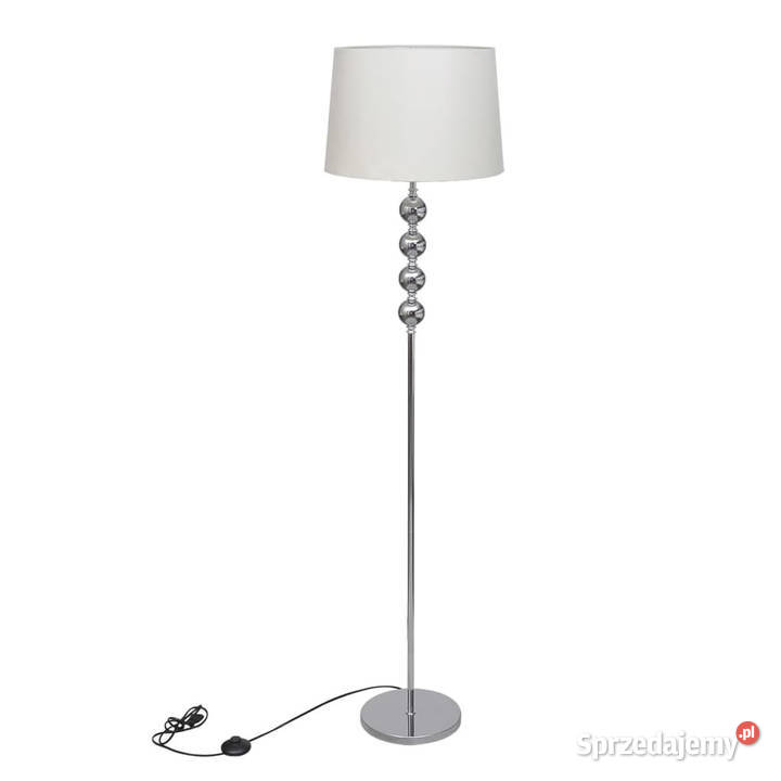 Lampa podłogowa z 4 dekoracyjnymi kulami wysoka Warszawa