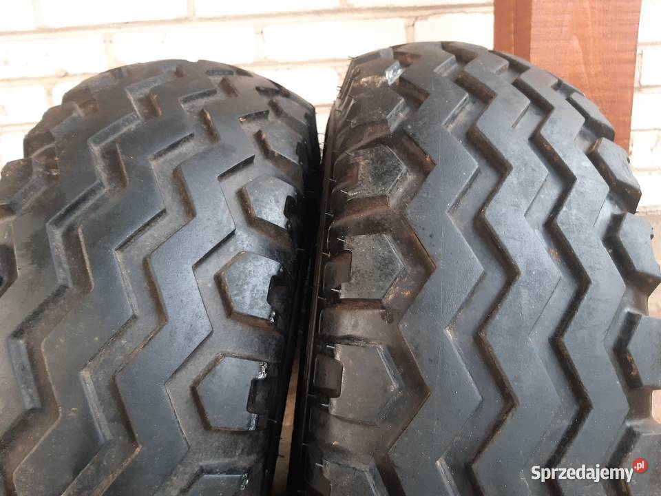 Koła przednie szerokie Ursus C330 C360 balonowe Części i osprzęt rolniczy Suchożebry