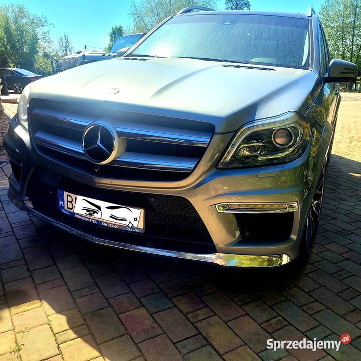 Mercedes GL550 AMG 7os panorama bezwyp full Wasilków