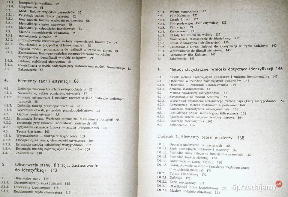 Automatykaukłady liniowe Identyfikacja Tom 2 P Pozostałe Chełm