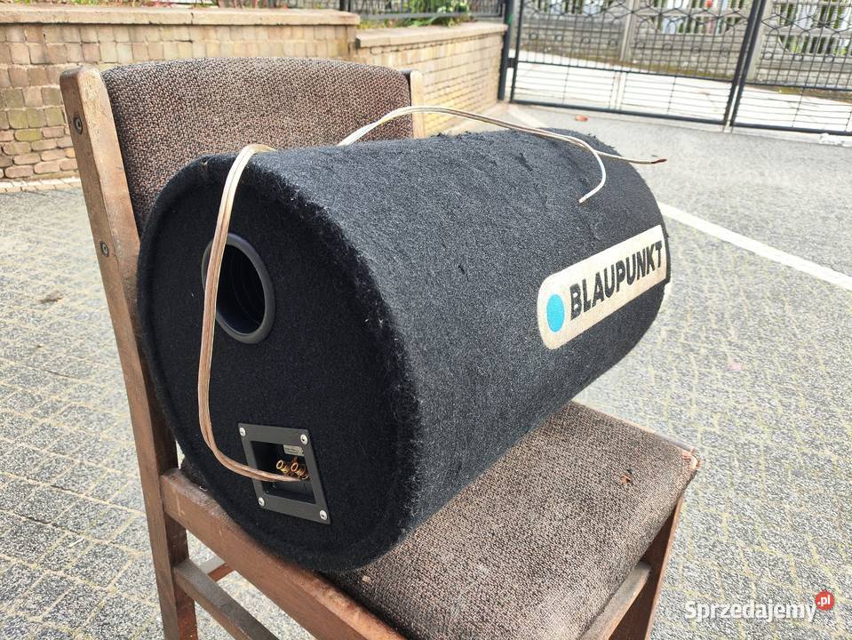 Tuba bassowa basowa subwoofer Blaupunkt Głośniki sprzedam