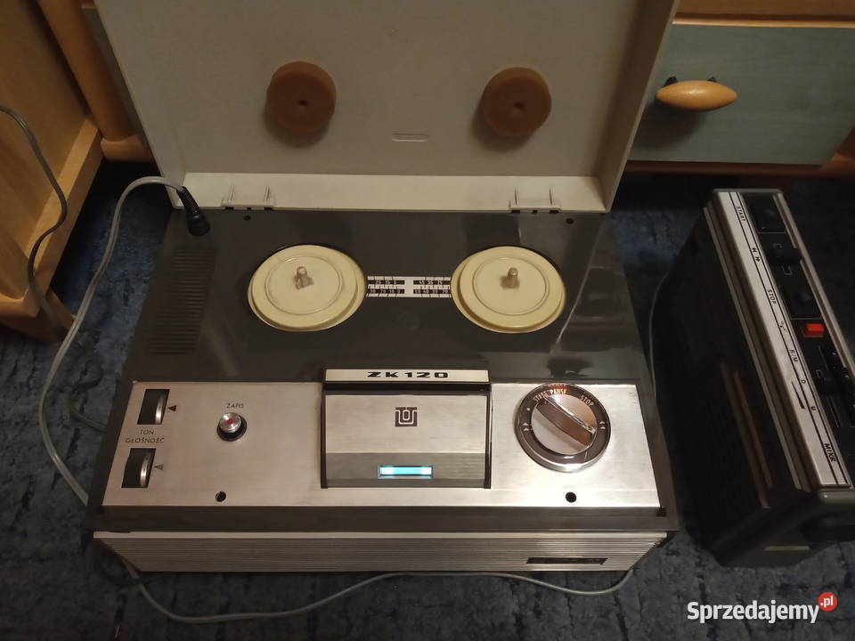 Magnetofon szpulowy ZK 120 lampy Łódź