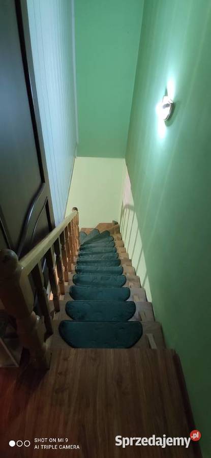 Schody dębowe zabiegowe lakierowane