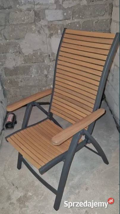 Fotel ogrodowy rozkładany Warszawa