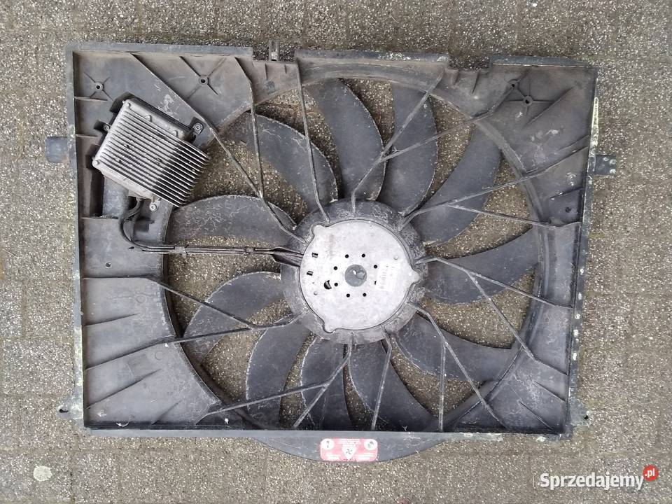 wentylator chłodnicy mercedes w220 w215 głośnik Poznań