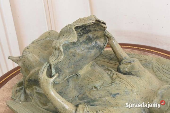 Kropilenica z Brązu Sakralna Figura Anioł Figura małopolskie Kraków