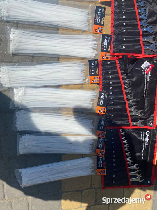 Zestaw NOWYCH narzędzi 8 kompletów kluczy płasko Rok produkcji 2024 Ruda sprzedam