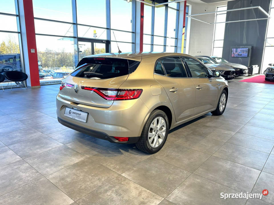 Renault Megane Limited 13TCe 115 M6 2019 r salon kurtyny powietrzne Myślenice