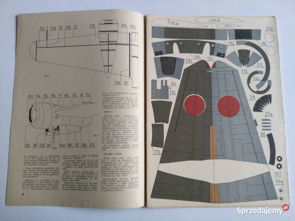 Mały Modelarz 121991 Ki46III Kai Dinah Modelarstwo