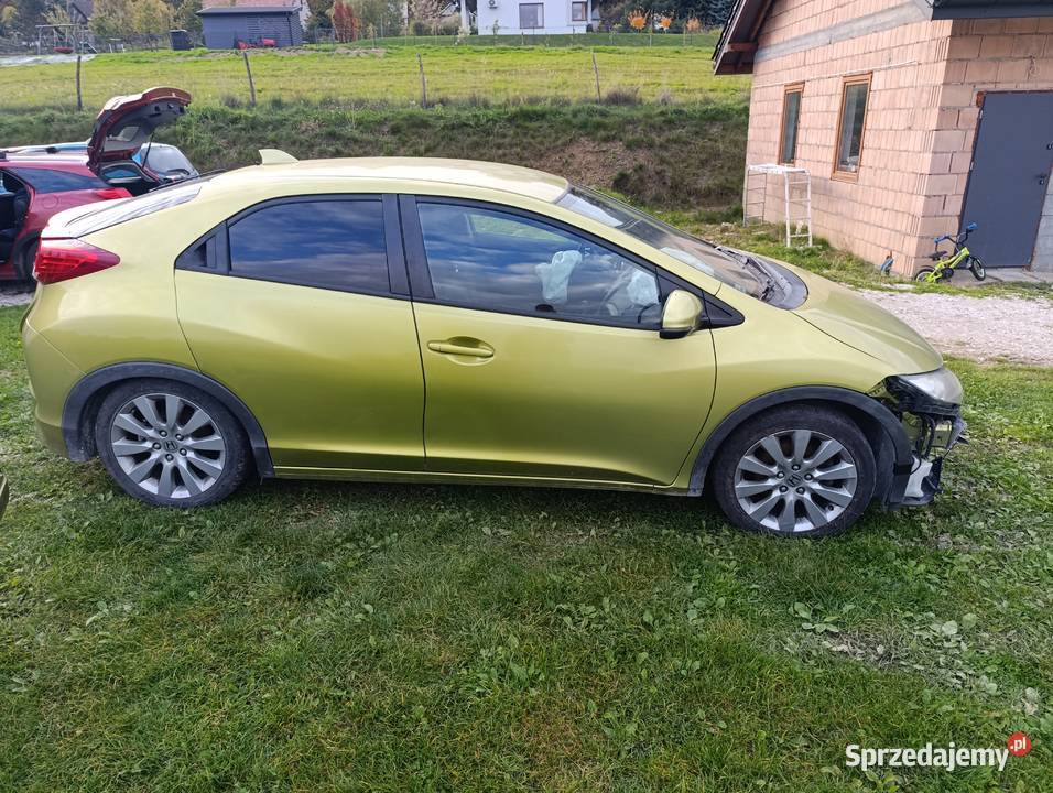 Honda civic ix 18 2013 wszystkie części drzwi Tarnów