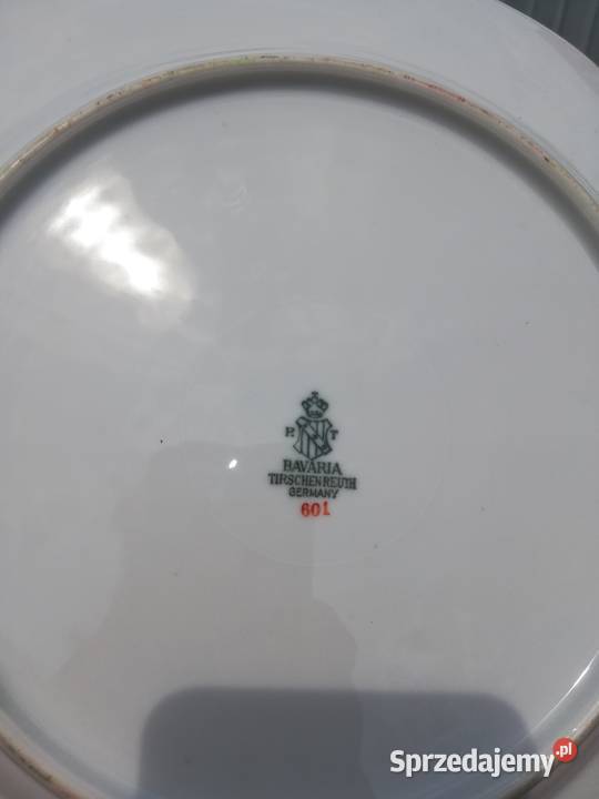 talerz sygnowany Chorzew