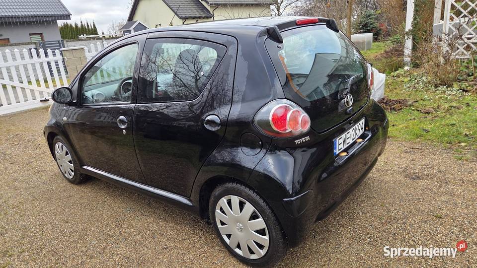 Toyota Aygo Automat 2011 czarny Aygo pomorskie Gdańsk