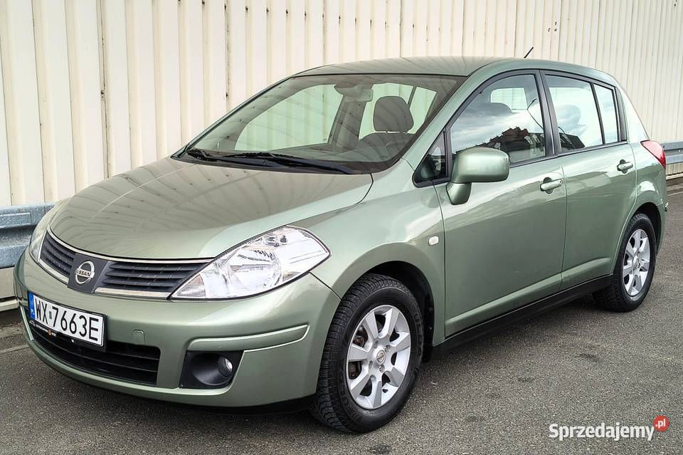 Nissan Tiida 16 z LPG Automat Klimatronik mazowieckie Warszawa