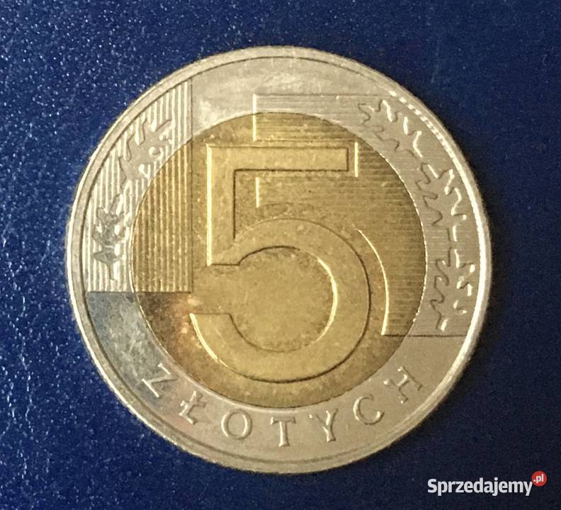 moneta 5 z 2020 r ładny stan Warszawa