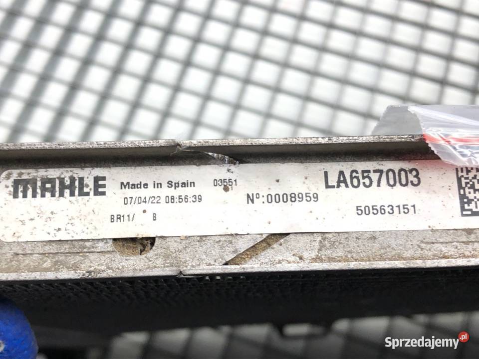 CHŁODNICA WODY ALFA STELVIO 20 280 50563151 osobowe