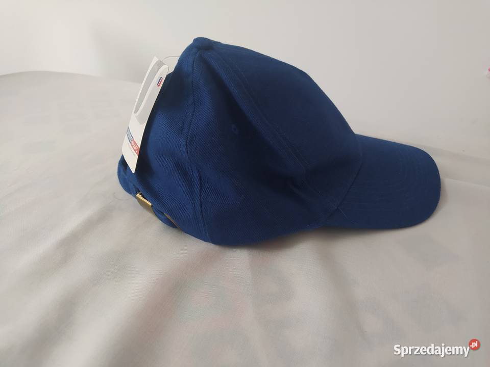 Czapka z daszkiem PROMOSTARS niebieska Nakrycia głowy Hajnówka