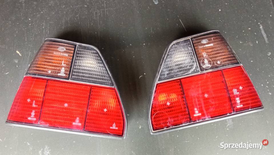Lampy Hella Black Red Golf mk2 wielkopolskie Czermin sprzedam