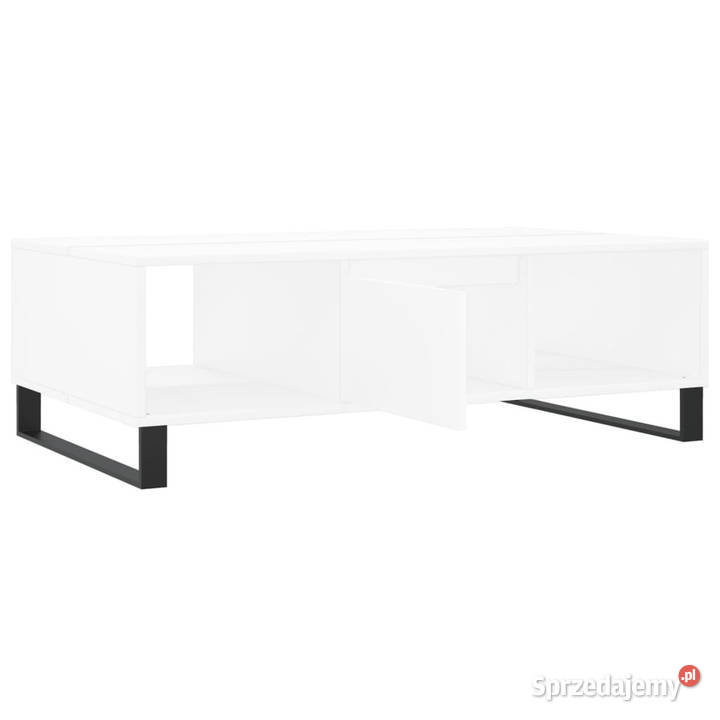 Stolik kawowy biały 104x60x35 materiał mazowieckie Warszawa