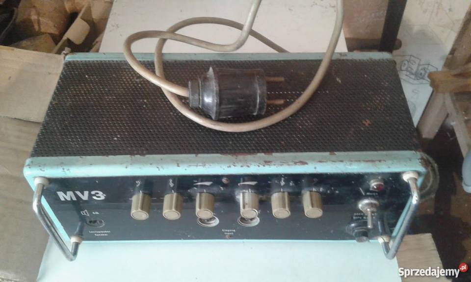 Wzmacniacz lampowy MV3 Nowy Tomyśl