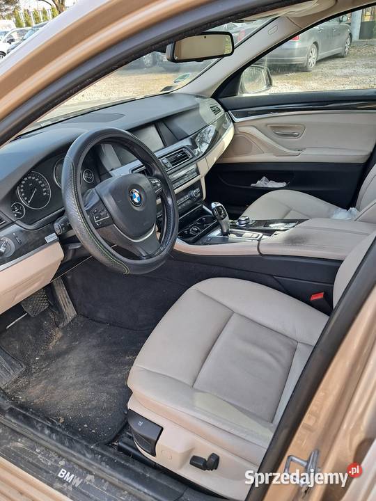 BMW f11 2010 złote kupione z salonu w Polsce Warszawa
