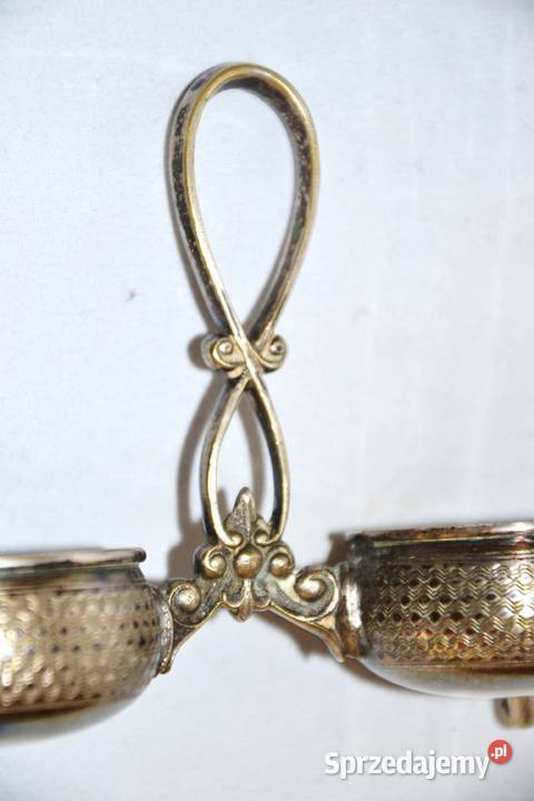 Kabaret do przypraw sygnowany WMF giloszowany Antyki Warszawa