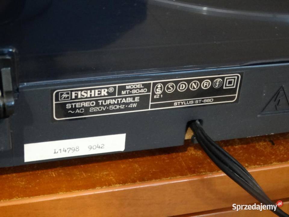 Gramofon Fisher MT9040 ładny i sprawny z Jasło