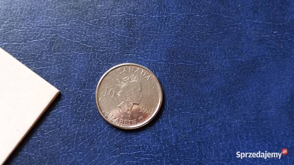 Stare monety 10 cent 2001 Kanada Lesko sprzedam