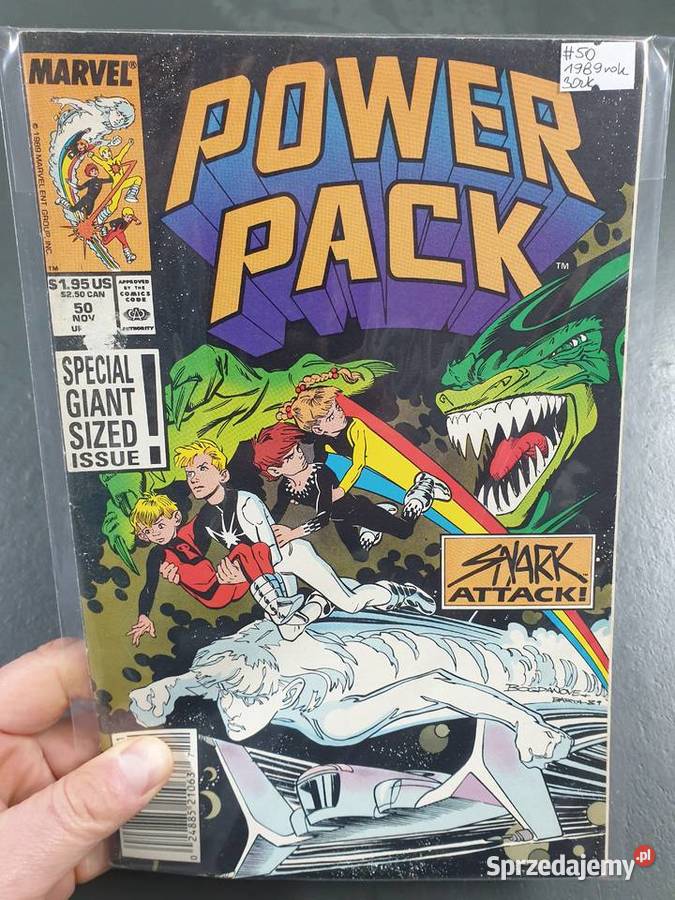 Power Pack 6 komiksów Marvel USA 19841989 Gdynia