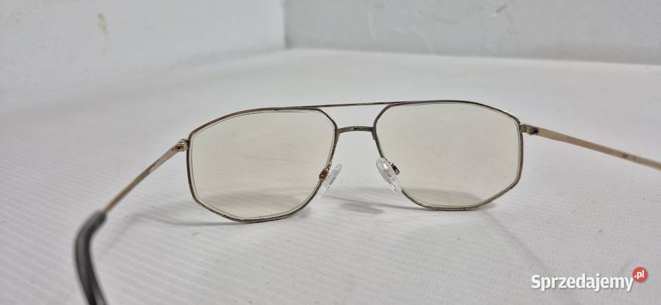 Okulary METZLER Vintage Kultowe Aviatory Made in Biłgoraj