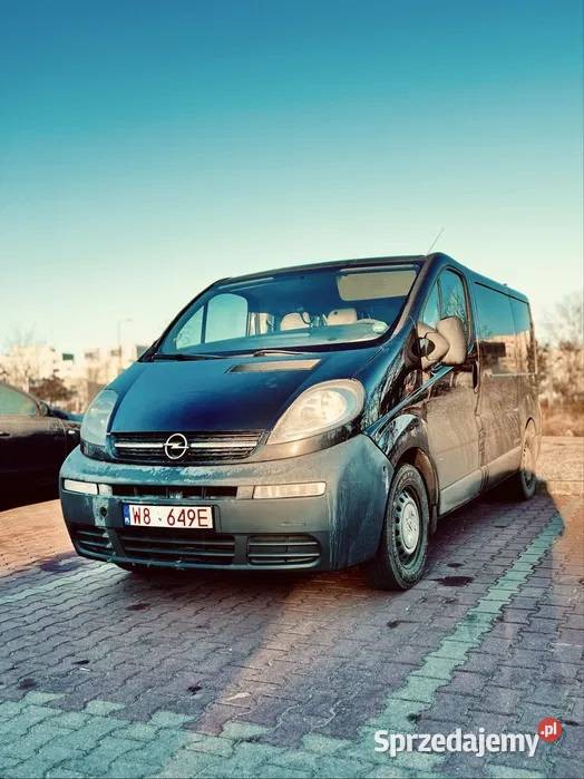 Opel Vivaro 19 CDTI 2002 nieuszkodzony Legionowo