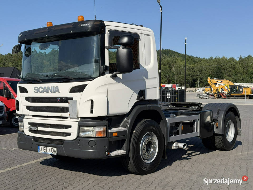 Scania P 360 EURO 5 4x2 Niska Kabina Hydraulika diesel Widełki