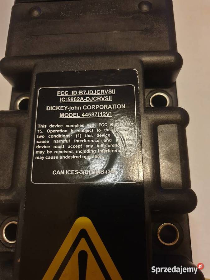 Radar sensor John deere AN206154 nieuszkodzony Części zamienne Bielawa sprzedam