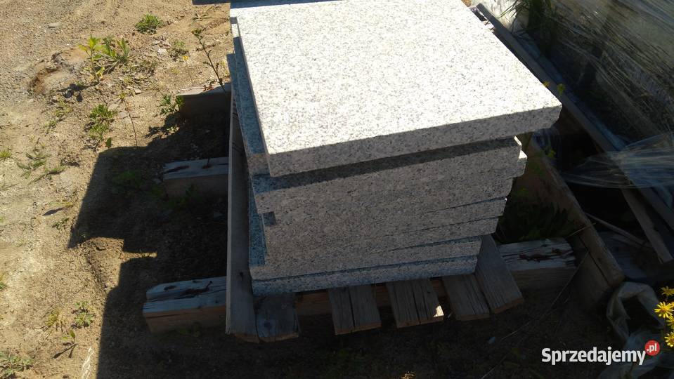 Płyty granitowa płomieniowa 50x50 warmińsko-mazurskie Gołdap