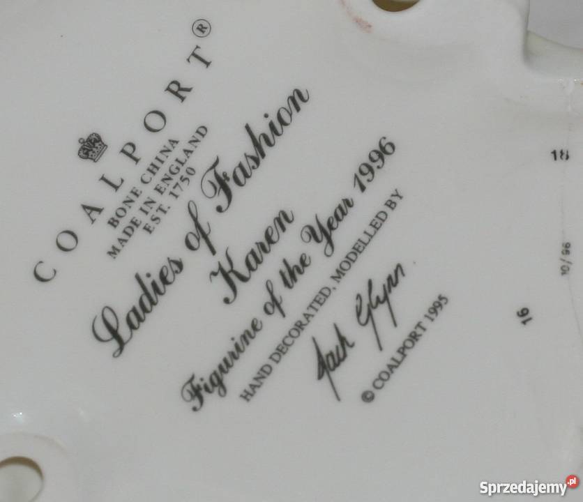 COALPORT FIGURKA KAREN pomorskie Gdańsk