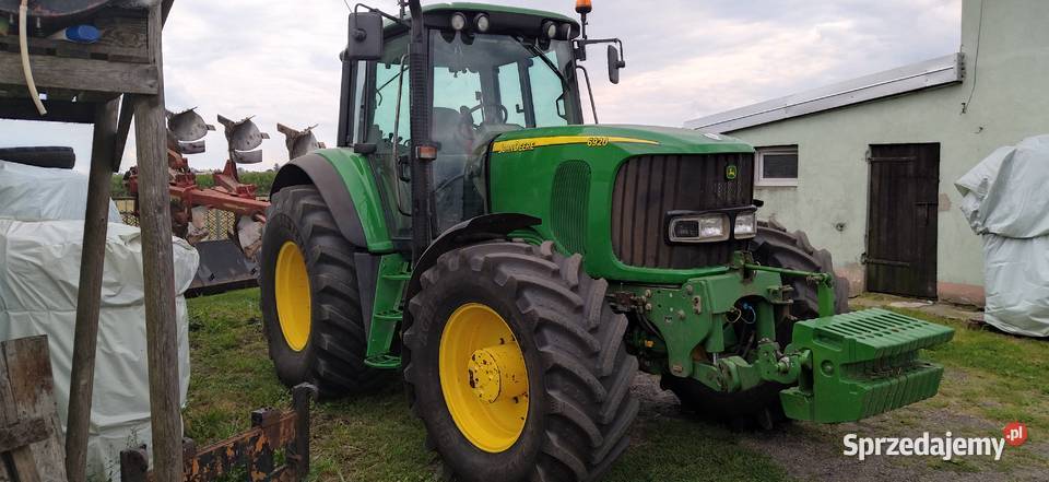 John Deere 6920 pneumatyka PW 50 h pompa 6820 Pneumatyczne siedzenie Sierpc