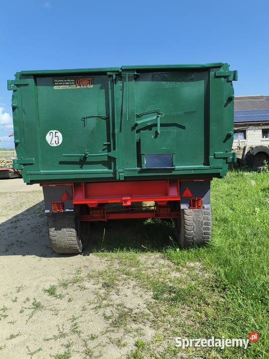 Przyczepa skorupa tandem skorupowa 14 Jaświły