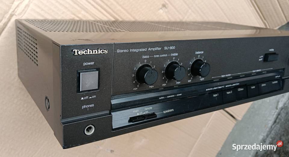 Wzmacniacz Technics SU800 mocny i sprawny mazowieckie
